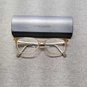 Warby Parker Barnett 192 Eyeglasses Frames Only With Case Brown